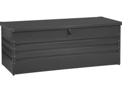 Beliani UlkoSäilytyslaatikko Teras Grafiitinharmaa 600L Cebrosa Clearance
