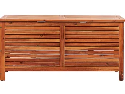 Beliani UlkoSäilytyslaatikko Tumma Akasiapuu 150L Riviera Best