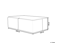 Beliani Ulkosohvaryhmien Suojapeite Sano 250 X 165 X 65 Cm Chuva Online