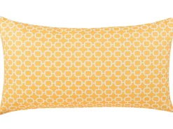 Beliani Ulkotyyny Keltainen/Valkoinen 40 X 70 Cm 2 Kpl Astakos Best