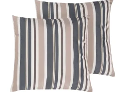 Beliani Ulkotyyny Sininen/Beige 40 X 40 Cm 2 Kpl Kastos Discount