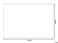 Beliani Vaaleanruskea Huopa 200X220Cm Terke Ii Store