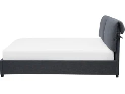 Beliani Vesisanky Kangas Tummanharmaa 180 X 200 Cm Belfort Online