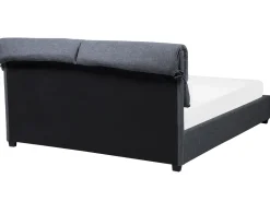 Beliani Vesisanky Kangas Tummanharmaa 180 X 200 Cm Belfort Online