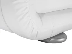 Beliani Vesisanky Keinonahka Led-Valo Valkoinen 160 X 200 Cm Avignon Outlet