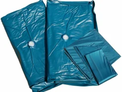 Beliani Vesisanky Keinonahka Led-Valo Valkoinen 160 X 200 Cm Avignon Outlet