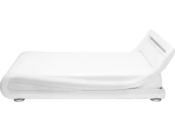 Beliani Vesisanky Keinonahka Led-Valo Valkoinen 160 X 200 Cm Avignon Outlet