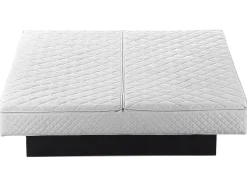 Beliani Vesisanky Keinonahka Musta 180 X 200 Cm Avignon Outlet