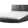 Beliani Vesisanky Nahka Pyorea Musta 180 X 200 Cm Laval Store
