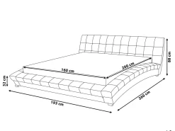 Beliani Vesisanky Sametti Vaaleanpunainen 160 X 200 Cm Lille Sale