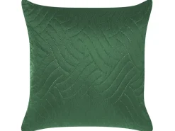 Beliani Vihrea Kohokuvioitu Paivapeittosetti 140 X 210 Cm Babak Clearance