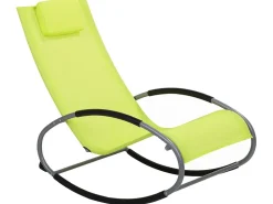 Beliani Vihrea Puutarhakeinutuoli Campo Cheap