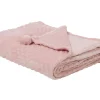 Beliani Viltti 200 X 220 Cm Vaaleanpunainen Samur Best