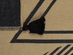 Beliani Viltti Akryyli Beige/Musta 130 X 170 Cm Thumki Best