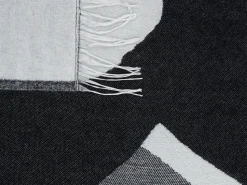 Beliani Viltti Akryyli Harmaa/Musta 130 X 170 Cm Kyakmi Outlet