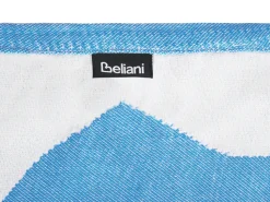 Beliani Viltti Akryyli Valkoinen/Sininen 130 X 170 Cm Kihun Best Sale