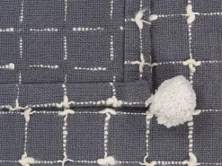 Beliani Viltti Puuvilla Harmaa 125 X 150 Cm Yasam Sale