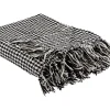Beliani Viltti Puuvilla Musta/Valkoinen 125 X 150 Cm Damek Online