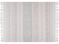 Beliani Viltti 125X150 Cm Vaaleanpunainen Kaman Shop