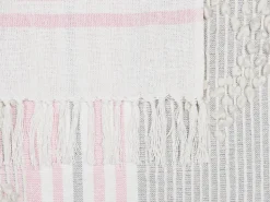 Beliani Viltti 125X150 Cm Vaaleanpunainen Kaman Shop