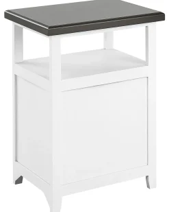 Beliani Yopoyta 2 Laatikkoa Hylly Valkoinen/Ruskea Layola Store