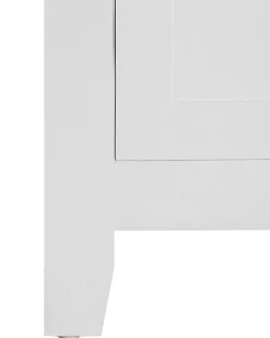 Beliani Yopoyta 2 Laatikkoa Hylly Valkoinen/Ruskea Layola Store