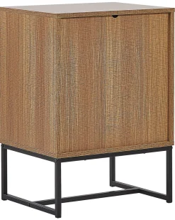 Beliani Yopoyta 2 Laatikkoa Vaalea Puu/Valkoinen Nueva Cheap