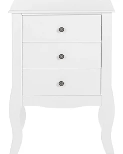 Beliani Yopoyta 3 Laatikkoa Valkoinen Lane Best