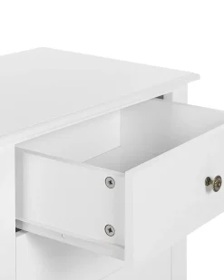 Beliani Yopoyta 3 Laatikkoa Valkoinen Lane Best