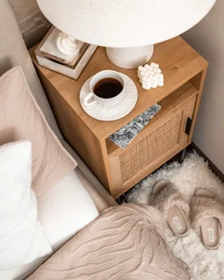 Beliani Yopoyta Kaappi Hylly Vaalea Puu Pasco Fashion