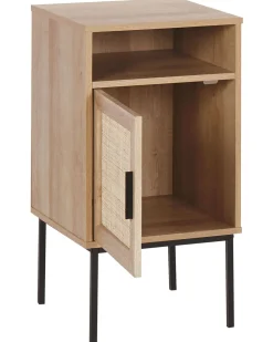 Beliani Yopoyta Kaappi Hylly Vaalea Puu Pasco Fashion