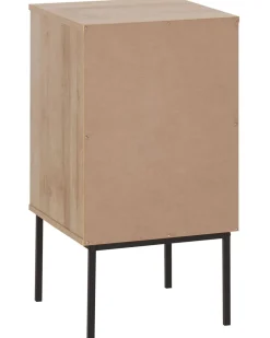 Beliani Yopoyta Kaappi Hylly Vaalea Puu Pasco Fashion