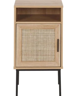 Beliani Yopoyta Kaappi Hylly Vaalea Puu Pasco Fashion