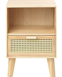 Beliani Yopoyta Keisaripuu Laatikko Hylly Vaalea Puu Seney Online