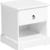 Beliani Yopoyta Laatikko Hylly Valkoinen Gilbert Cheap