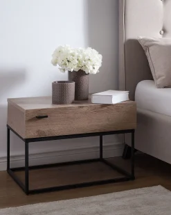 Beliani Yopoyta Laatikko Tumma Puu Cairo Flash Sale