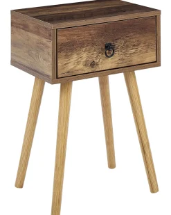 Beliani Yopoyta Laatikko Tumma Puu Batley Hot