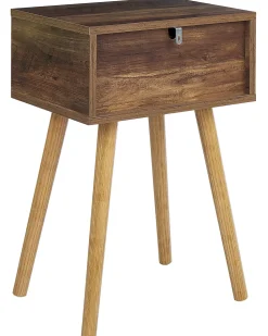 Beliani Yopoyta Laatikko Tumma Puu Batley Hot