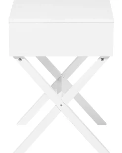 Beliani Yopoyta Laatikko Valkoinen Monroe Cheap