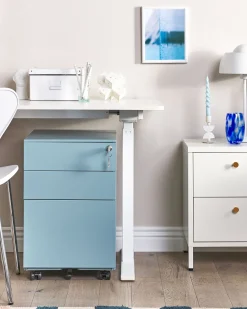 Beliani Yopoyta Teras 2 Laatikkoa Valkoinen Kylea Sale